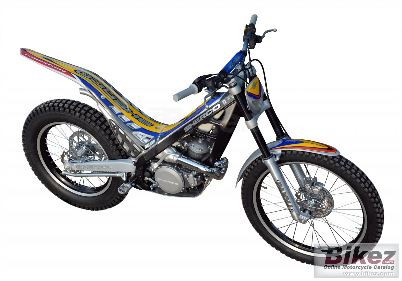 Big Sherco 2.9 cabestany replica picture and wallpaper from Bikez.com